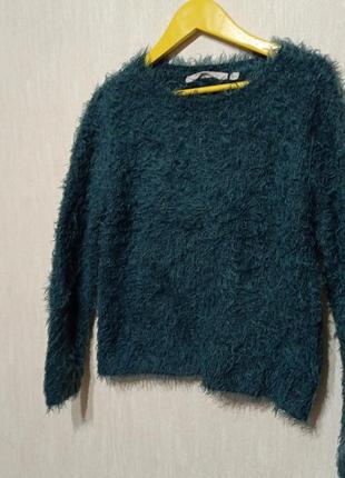 Яркий свитер-травка, р..146-152