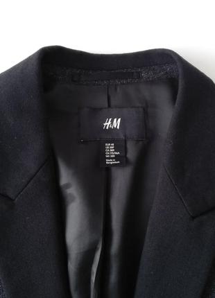 Чёрный пиджак h&m