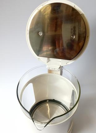 Електричний дисковий скляний чайник Edenberg EB-83558