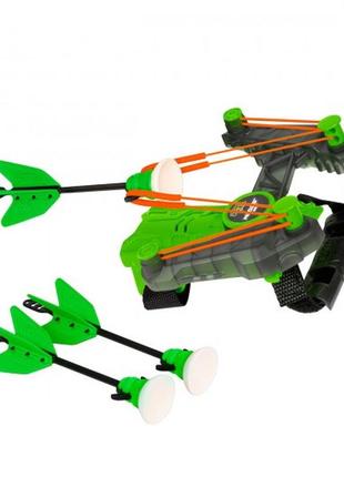 Іграшковий лук на зап'ясток air storm - wrist bow зелений