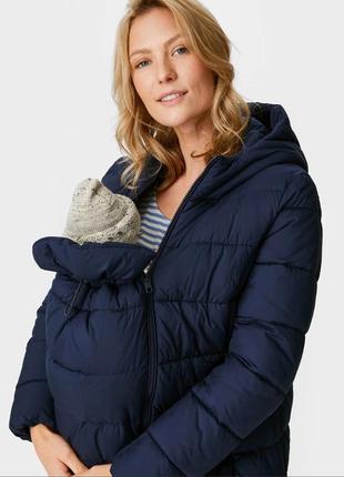 C&a. зимний пуховик, куртка для беременных и мам.