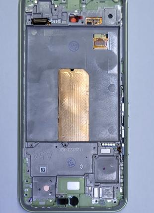 Дисплей (экран) Samsung A54 5G, A546B с рамкой Green original ...