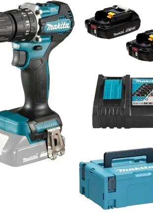 Makita DHP487RAJ Аккумуляторная ударная дрель-шуруповерт НОВАЯ!!!