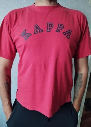 Орігінальна червона футболка від kappa