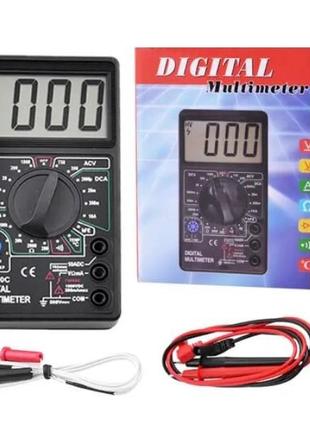Мультиметр тестер цифровой DT 700C со звуком и термометром