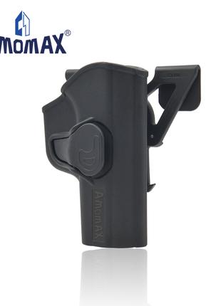 Пластиковая поясная кобура Amomax AM-MAKG2 для пистолета Макарова