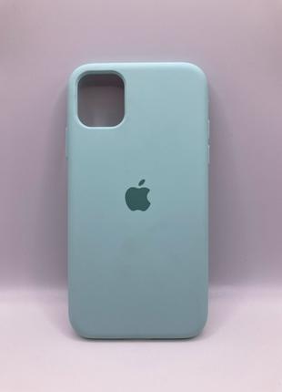 Чохол IPhone 11 Silicon case Full cover speamint 75339