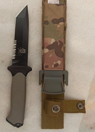 Тактический военный нож с фиксированным лезвием