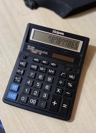 Калькулятор 12 разрядный бухгалтерский
