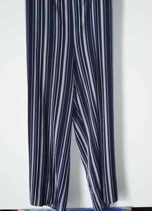Великолепные летние брюки плаццо evans 58-60 размер (евр.52)