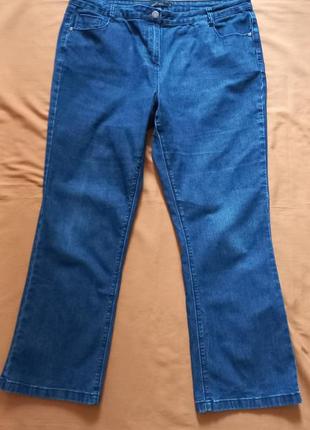 Стильные стрейчевые джинсы, большой размер  №1dj
