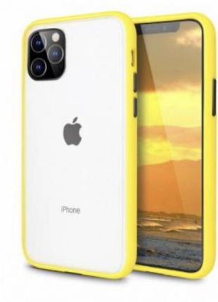 Чехол iPhone 12 Pro Max (Желтый)