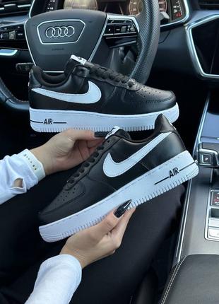 🔥Жіночі кросівки Nike Air Force 1 PRM All Black White