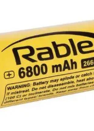 Акумулятор Rablex 26650 Li-ION 3.7v, 6800 mAh (100 шт)