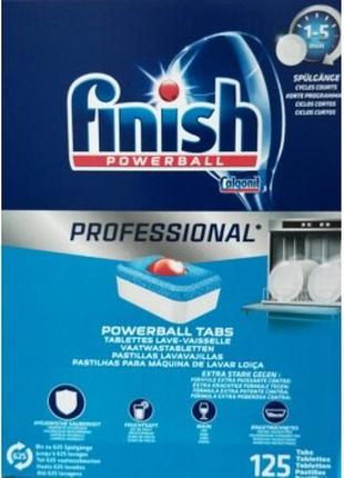 Таблетки для посудомоечной машины Finish Professional 125 шт