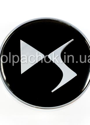 Колпачок на диски Citroen DS хром/хром лого (60мм)