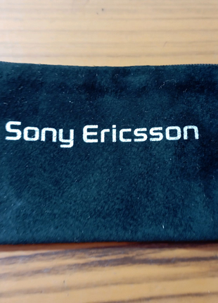 Замшевий чохол-кишеня для кнопкового телефона Sony-Ericsson