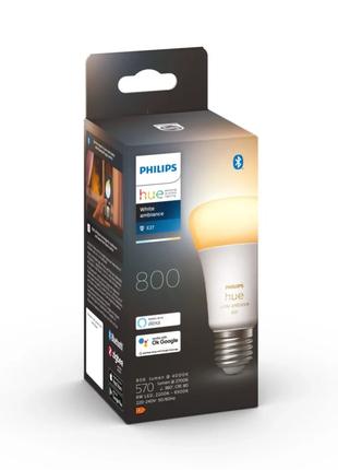 Лампочка белого цвета Philips Hue White and Color Ambiance 110...