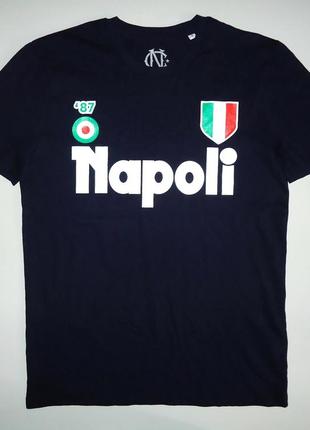 Футболка  retro football napoli 87 cotton (m)