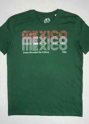 Футболка  retro football mundial mexico 1986 cotton (m)
