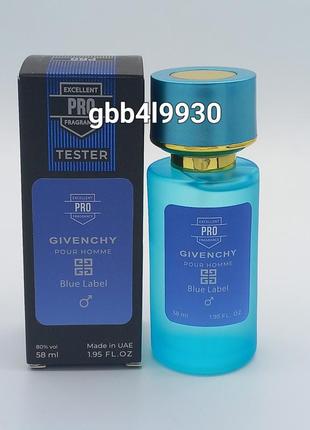 Givenchy blue label pour homme туалетна вода  58 мл