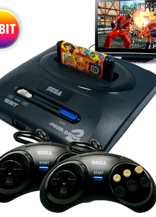 Ігрова приставка Сега мега драйв Sega Mega Drive 2 16 Bit