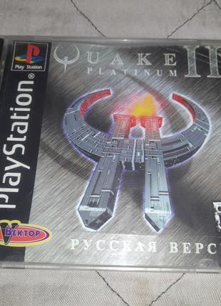 Игра Quake 2 PS1 Sony Playstation 1 ps one диск game ПС1 Квейк 2