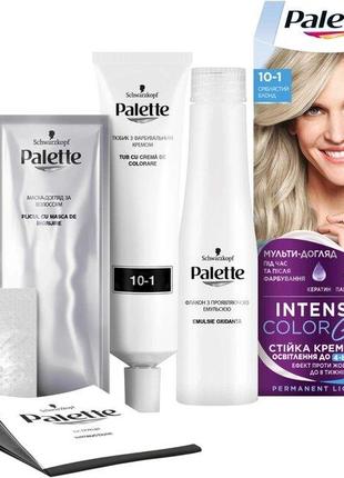 Palette Крем-фарба для волосся Інтенсивний колір 10-1 (C10) Ср...