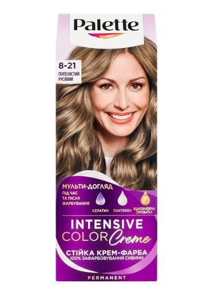 Стойкая крем-краска для волос Palette Интенсивный цвет 8-21 Пе...