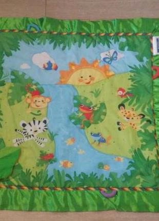 Продам детский развивающий коврик "тропический лес-deluxe" fis...
