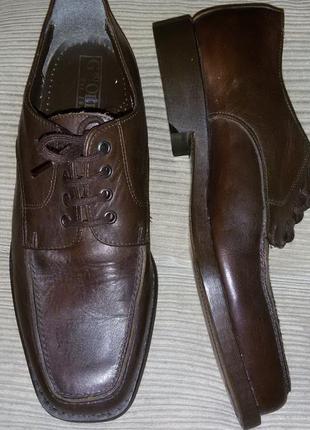 Кожаные туфли британского бренда george oliver est.1860 размер...