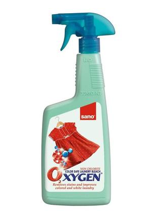Пятновыводитель для стирки sano oxygen stain remover (750 мл) ...