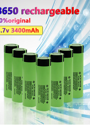 Акумуляторна батарея VariCore (Liitokala)NCR18650B 3,7в,3400 мА·г