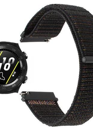Нейлоновий ремінець для годинника Huawei Watch 2 - Black