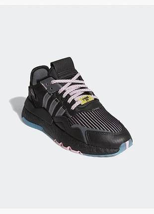 Дитячі кросівки adidas ninja x nite jogger black