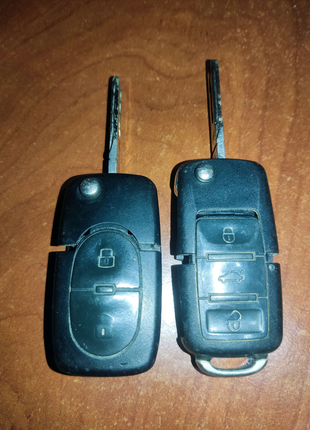 Ключ Volkswagen, Skoda 2 чи 3 кнопки