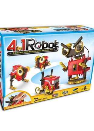 Конструктор cic робот 4 в 1 educational motorized robot kit 4 ...