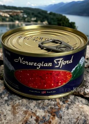 Икра Красная лососевая "Norwegian Fiord" Норвегия 140 грамм