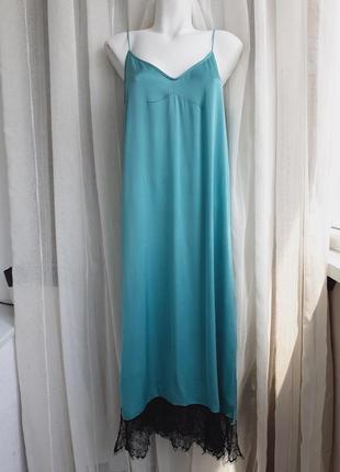 Платье в бельевом стиле от zara размер м
