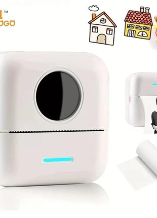 НОВЫЙ Портативный Принтер JETIX Mini Printer Student для смартфон
