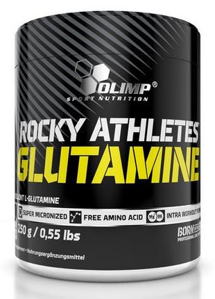 Амінокислота Olimp Rocky Athletes Glutamine, 250 грам