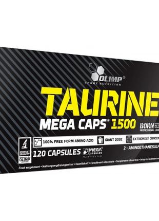 Аминокислота Olimp Taurine Mega Caps, 120 капсул