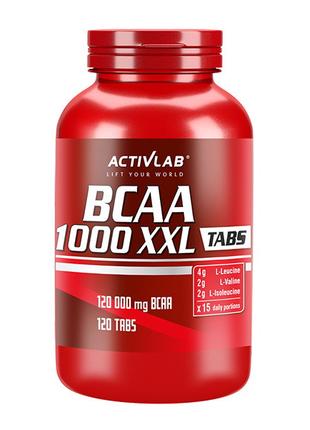 Аминокислота BCAA Activlab BCAA 1000 XXL, 120 таблеток