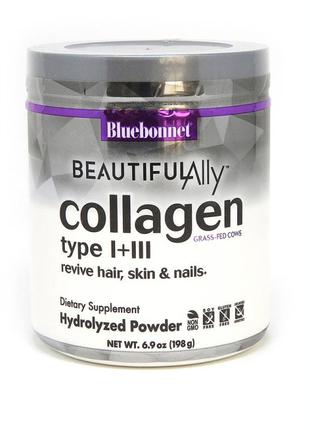 Препарат для суставов и связок Bluebonnet Collagen Type I + II...