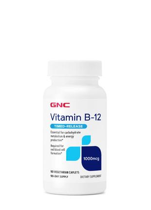 Витамины и минералы GNC Vitamin B12 1000 mcg, 90 каплет