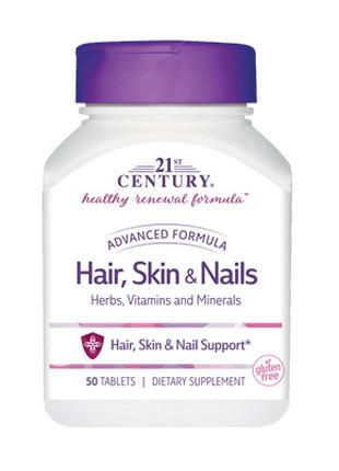 Вітаміни та мінерали 21st Century Hair Skin & Nails Advanced F...