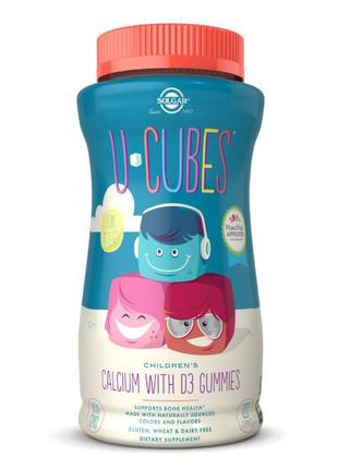 Вітаміни та мінерали Solgar U-Cubes Children's Calcium With D3...
