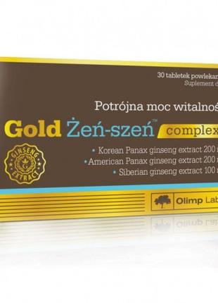 Натуральная добавка Olimp Gold Ginseng, 30 капсул