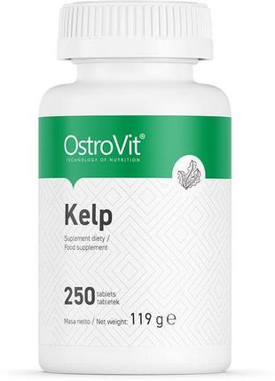 Витамины и минералы OstroVit Kelp, 250 таблеток