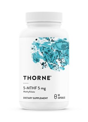 Витамины и минералы Thorne 5-MTHF 5 mg, 60 капсул